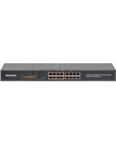 Коммутатор PoE 16-портовый Beward STW-16P8 в Копейске Коммутаторы Pintop.ru