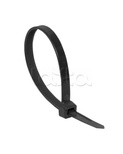 Хомут нейлоновый черный (4,8х150) (100шт.) EKF Basic (plc-cb-4.8x150) в Копейске Стяжки-хомуты Pintop.ru