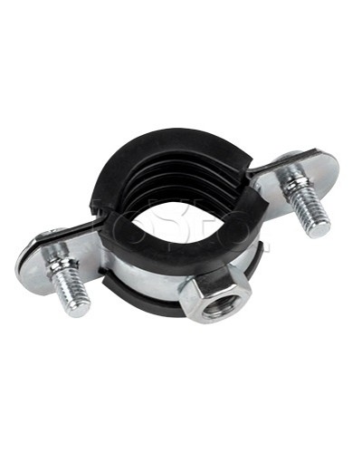 Хомут стальной 1 (32-37 мм), с уплотнителем EKF (hsu1100) в Копейске Стяжки-хомуты Pintop.ru