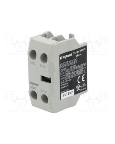 Блок вспомогательных контактов Legrand 416850 в Копейске Дополнительное оборудование для сетей Pintop.ru