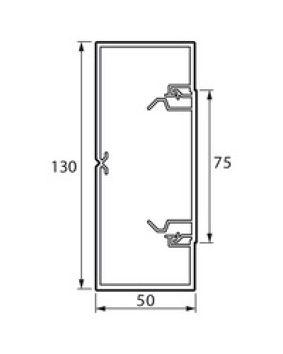 Кабель-канал METRA 130x50 Legrand (638082) в Копейске Кабель-канал Pintop.ru