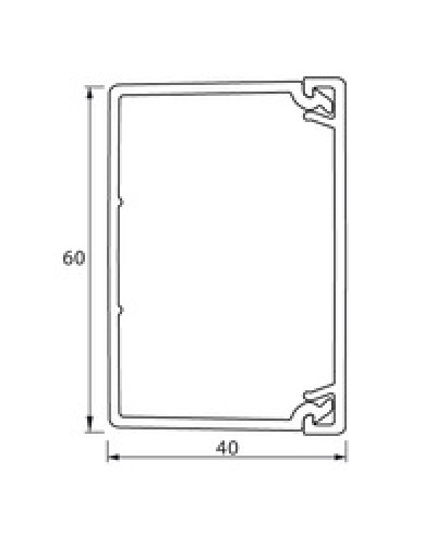 Кабель-канал METRA 60x40 Legrand (638197) в Копейске Кабель-канал Pintop.ru