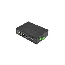 Промышленный управляемый (L2+) HiPoE коммутатор NST NS-SW-8G4G-PL/IM