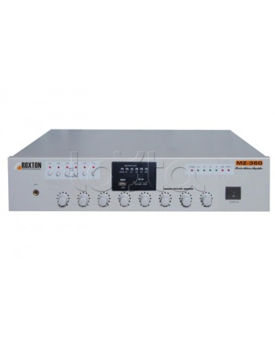 Микшер-усилитель ROXTON MZ-360 в Копейске Система оповещения и трансляции Roxton Pintop.ru