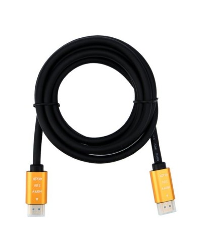 Кабель HDMI - HDMI 2.0, 2м, Gold REXANT 17-6104 в Копейске Системы видеонаблюдения Pintop.ru