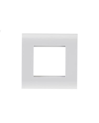 Панель лицевая 80х80 для модуля Mosaic, пластиковый суппорт 03-0131 в Копейске Вентиляторные модули Pintop.ru